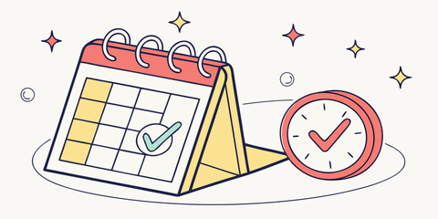 Calendar mixed style
