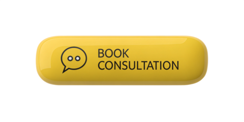 Book Consultation Button: A sleek, user-friendly yellow button prominently displays the words Book Consultation with a speech bubble icon, inviting user interaction.