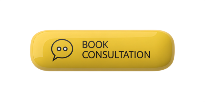 Book Consultation Button: A sleek, user-friendly yellow button prominently displays the words Book Consultation with a speech bubble icon, inviting user interaction.
