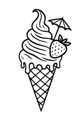 ice cream cone