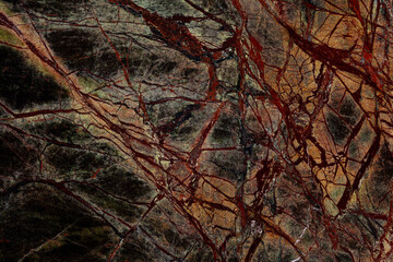 Excellent Rainforest Green Extra - marble background, texture in strict dark color as part of your modern interior.