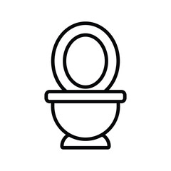 toilet icon vector design template