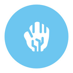 Obraz premium cybernetic enhancements icon for illustration