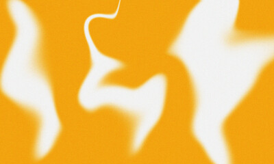 A blurred, abstract image with an orange background