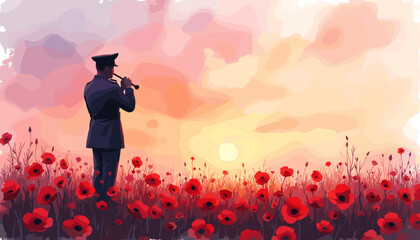 Remembrance Day banner, Remembrance Day poster, Lest We Forget banner, poppy flower design, Armistice Day poster, Veterans Day banner, memorial day remembrance, red poppy poster, military tribute bann