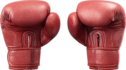 red boxing gloves