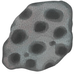 Handdrawn Asteroid Illustration