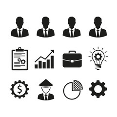 Business and finance icons