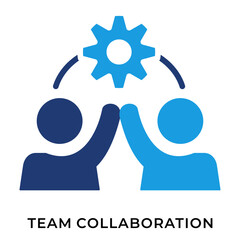 Blue Team Collaboration Icon