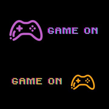 A pixel art pop-up animation with pulsing loop effect, showing &ldquo;Game Time&rdquo; in retro arcade style. Simple, energetic, perfect for interactive game category.