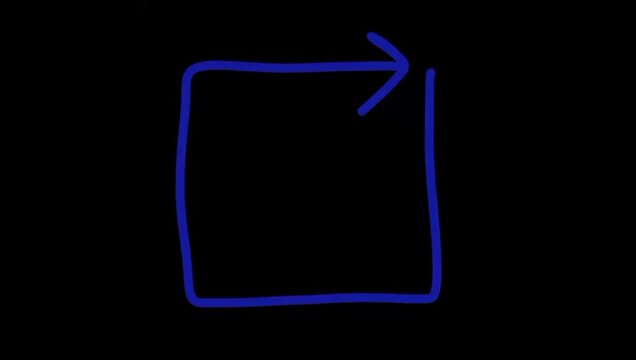 Load icon, circular loading arrow