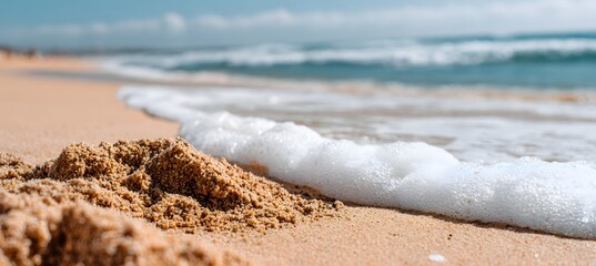 Sandy Beach Wave