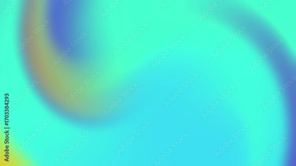 Poster soft colorful waves in motion create a gradient energy abstract with a vibrant blue and green line p
