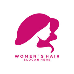 Women cosmetic logo design vector template. Beauty women logo design icon