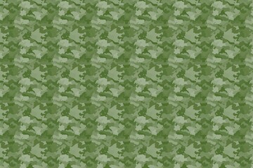 Green camouflage seamless pattern background