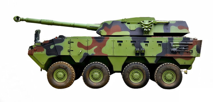 Arma 8x8 105mm (Turkish tank destroyer, developed on the Arma 8x8 platform, with a 105mm gun)