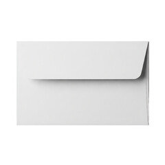 Blank white envelope for mail and invitation mockup