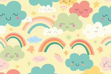 easter seamless pattern