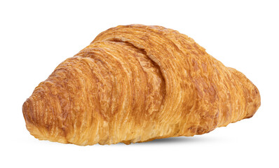 A croissant isolated on transparent png