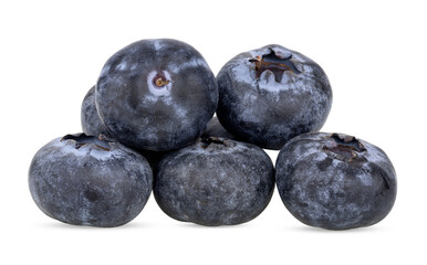 Blueberry isolated on transparent png