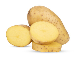 Potato isolated on transparent png