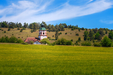 Obraz premium Church of Gungolding in Bavaria