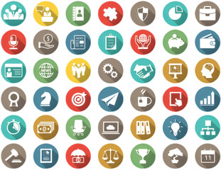 Business and Finance Icons

Corporate & Strategy Glyphs

Business, Teamwork & Management Symbols

