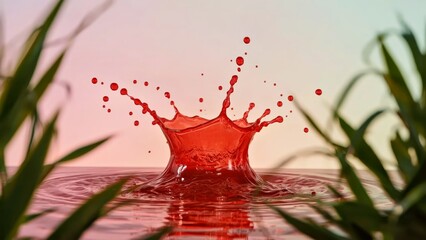 Cranberry juice Strawberry Grenadine Still life photography Squarespace designer lifeblood clipdrop Red blood cell Cordial Drop food coloring Thumbnail Hydration drops Liquid death bubble Pomegranate