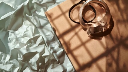 Still life photography Origami paper Trivet Window covering Renter friendly wallpaper Textured wall art Lilysilk Tile flooring Blue and white porcelain Coffee filter Copper tape Moisture Absorber Lau