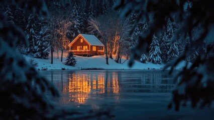 Cottage Cabin Winter Log Data lakehouse Thumbnail Databricks Canadian fir Cozido Inn Boathouse Wellness retreat Soft living The cottagecore Sugar pine Snow Hearth Nocello Short term rentals Passive i