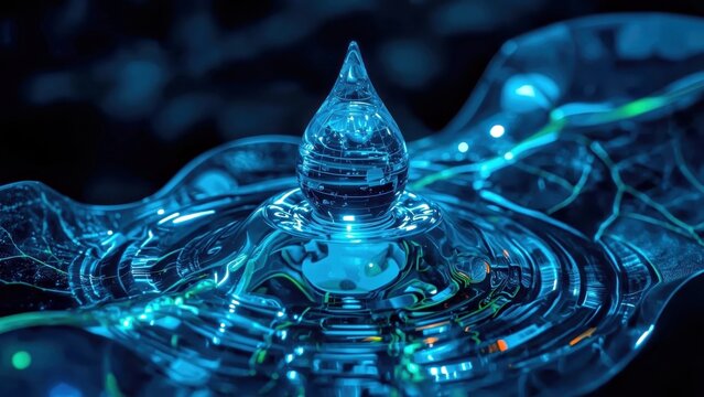 hydrogel Post Quantum Cryptography Ai singularity Water positive Liqu