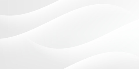 White Abstract Wave Background. Dynamic shapes composition eps 10.