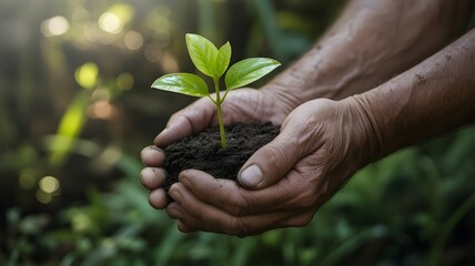 Earth day, environmental protection concept