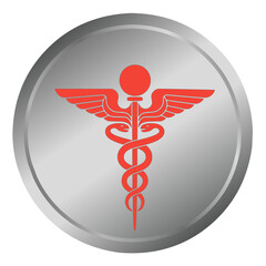Doctor icon, medical icon, heart symbol, red heart, doctor icon vector