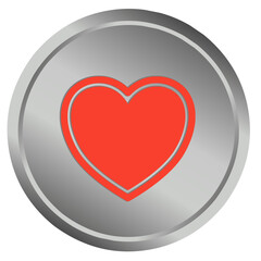 Doctor icon, medical icon, heart symbol, red heart, doctor icon vector