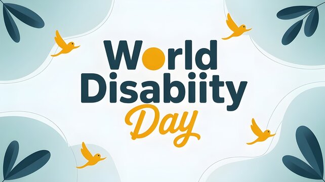 International Day of Persons with Disabilities. World disability day banner. Vector.