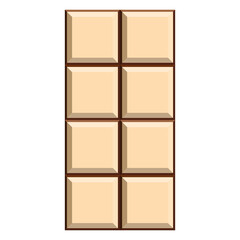 Chocolate bar cartoon cute design