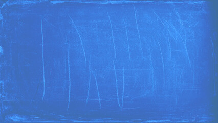 Texture of blue decorative plaster or concrete with vignette. Abstract grunge background for design.