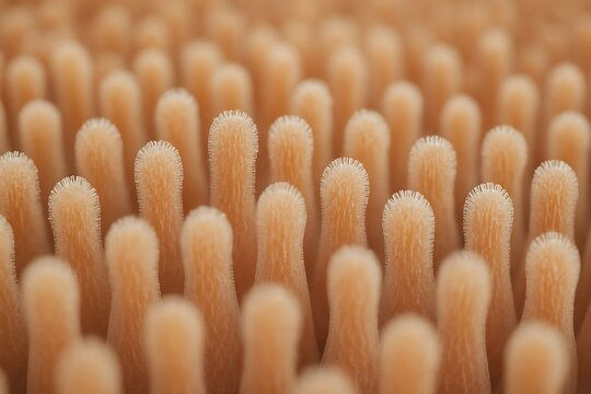 Close up of intestinal villi, small intestine lining