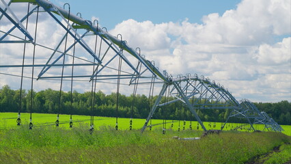 The Modern Irrigation System significantly enhances efficiency within the Agricultural Landscape