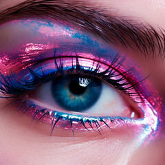 COLOR EN LOS OJOS.MAQUILLAJE