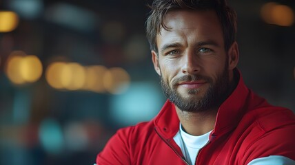 Obraz premium portrait of a handsome young man