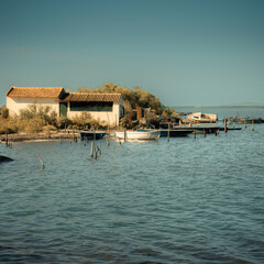 Maison de pêcheurs en région Occitanie (France)