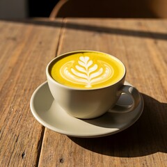 Golden Turmeric Latte – Superfood Wellness Drink