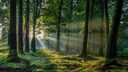 Fototapeta premium Gentle hum accompanying th melody