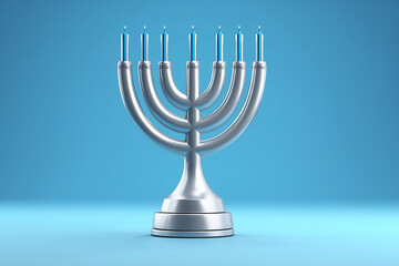 Fototapeta premium White Menorah