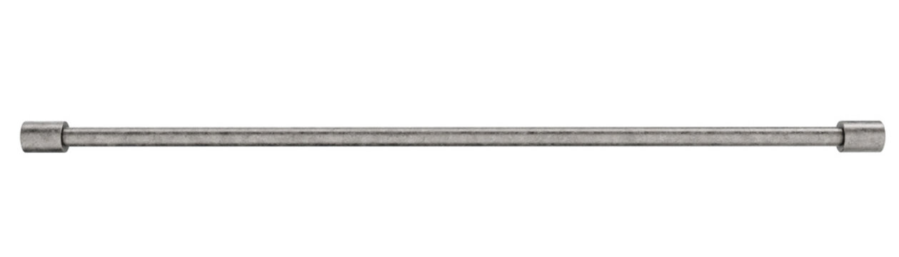 This digital illustration shows a weathered metal bar. Its highly detailed, aged texture is a versatile graphic for industrial and architectural projects.