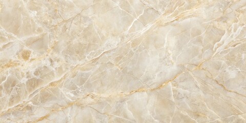 High-resolution image of elegant beige marble texture with subtle gold veining, ideal for design projects requiring a luxurious and sophisticated aesthetic.