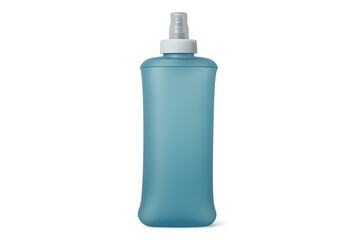Sleek Soft Flask Bottle with Smooth Transparent Design and a Minimalist Cap