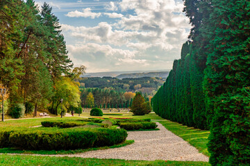 park in the city of Kislovodsk
